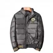 versace doudoune hombre winter jacket 2019 medusa logo black